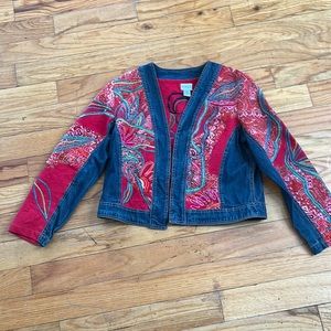 Embroiderd Jean jacket